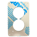 Suzuki Outboard Key Switch Mounting Plate – Single Key Switch