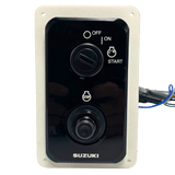 Suzuki Outboard Key Switch Mounting Plate – Single Key Switch