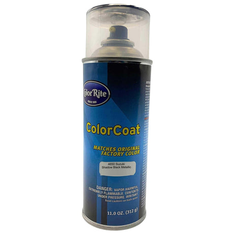 Suzuki Outboard Paint Spray - Shadow Black Metallic Factory Color