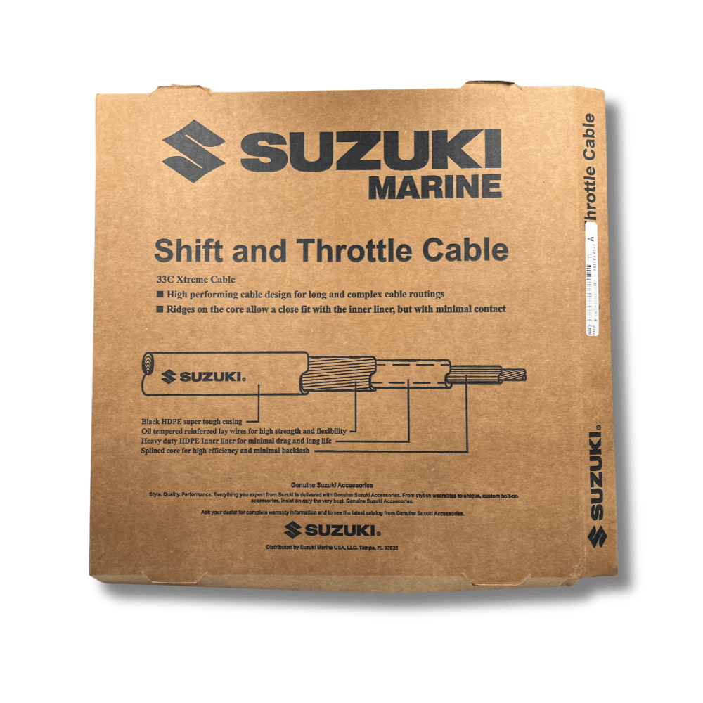 Seastar Solutions CC23019 19 Ft Standard Control Cable - Fits Honda Suzuki Tohatsu Yamaha Nissan Chrysler