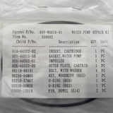 Yamaha Water Pump Kit Item List 68V-W0078-01