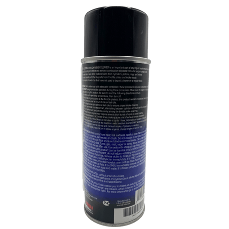 Yamaha Combustion Chamber Cleaner Label