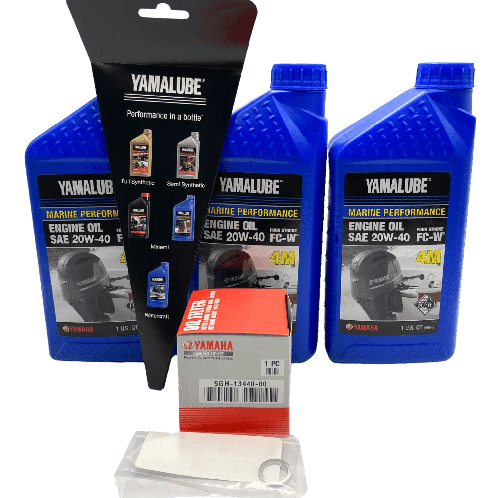 Yamaha Oil Change Kit F30-F70, 20W40 LUB-MRNSM-KT-20