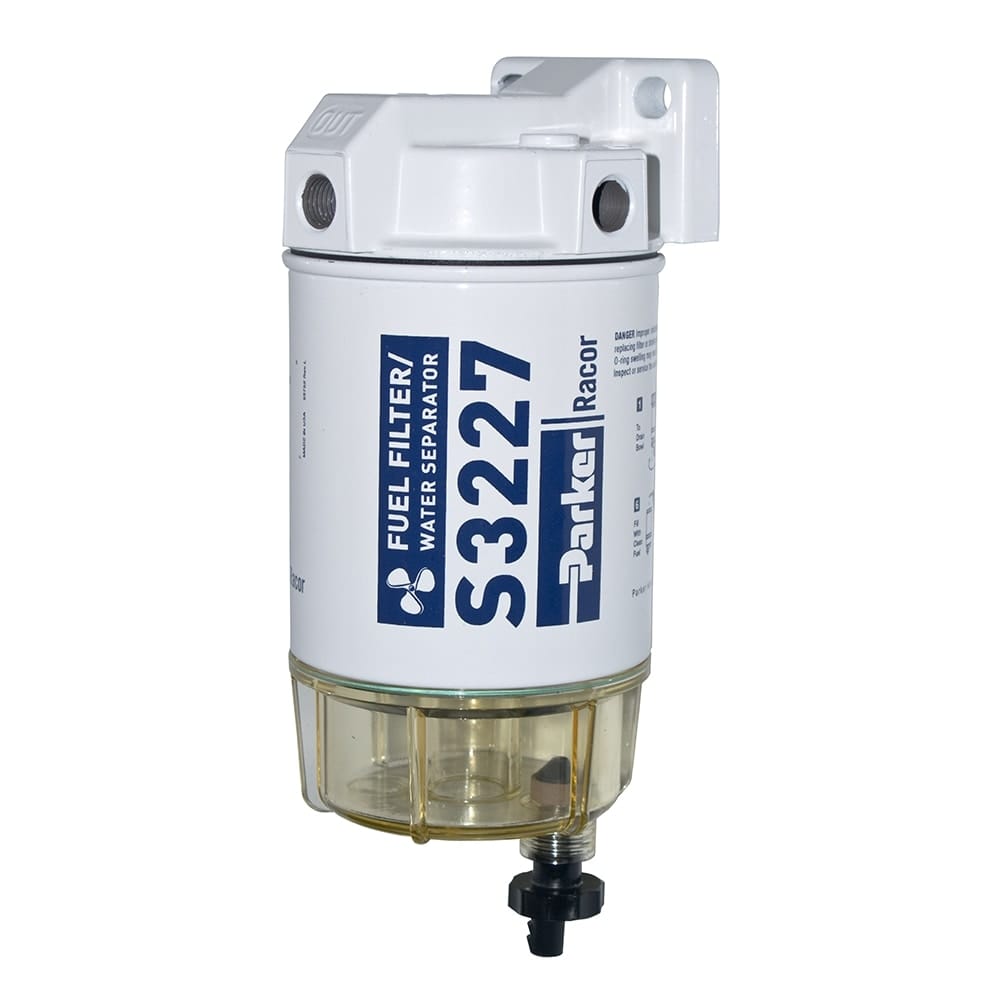 Racor 320R-RAC-01 gasoline spin-on fuel/water separator with clear bowl
