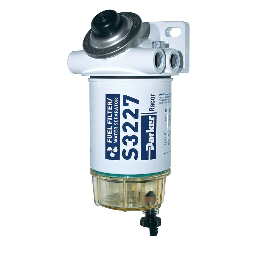 Racor 490R-RAC-01 gasoline spin-on fuel/water separator with primer pump