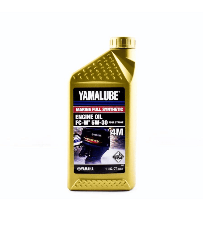 YAMALUBE 5W-30 Full-Synthetic Four-Stroke Outboard Engine Oil (Quart)