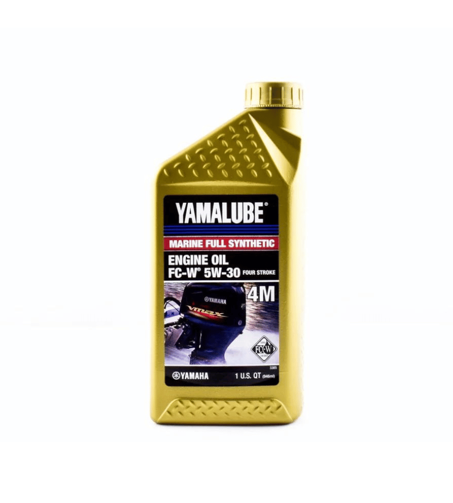 YAMALUBE 5W-30 Full-Synthetic Four-Stroke Outboard Engine Oil (Quart)