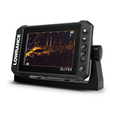 Lowrance Elite FS 7 Fishfinder/Chartplotter Combo w/ Active Imaging 3-in-1 Transducer and C-MAP